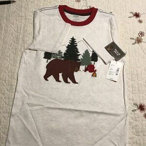 NWT Gymboree Boy's Camp/Bear Themed Shirt--Size 7